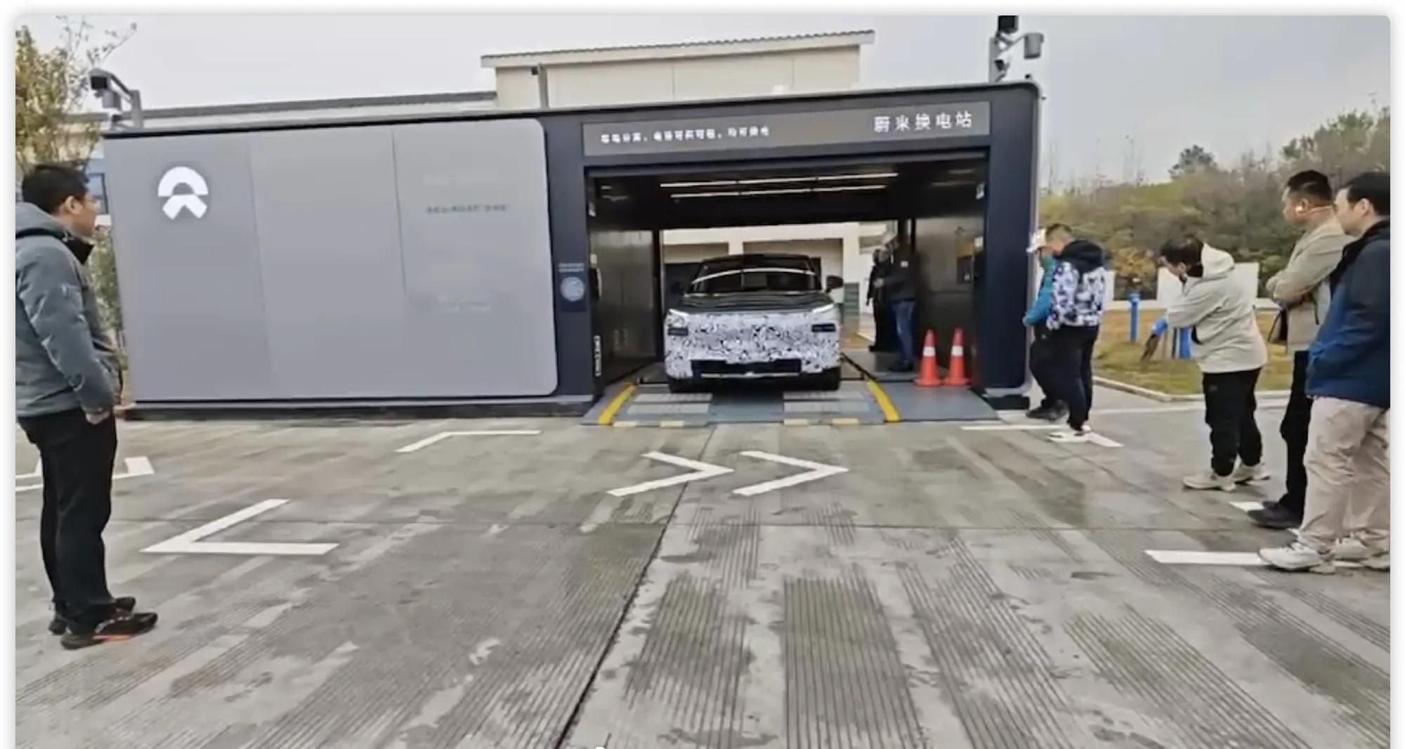 两款换电新车,首次在蔚来换电站换电!历史性时刻!