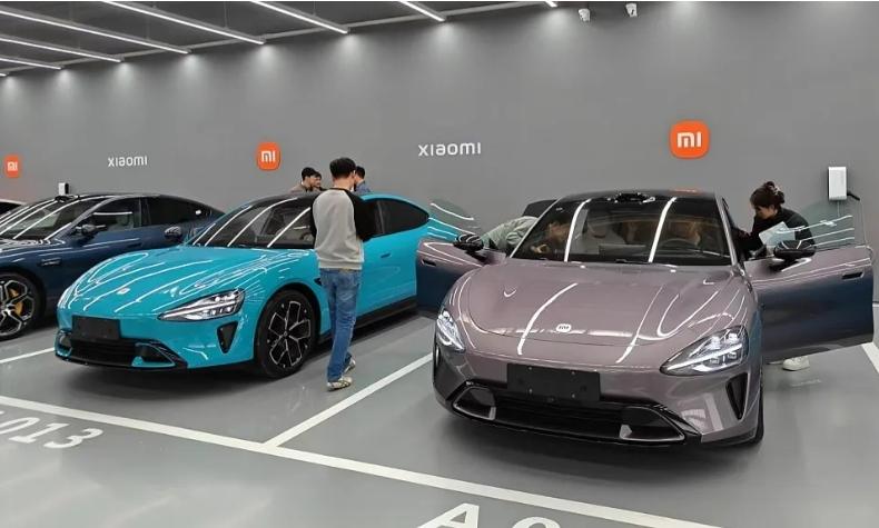 仅9天时间,卖出3487台,小米汽车su7谁也挡不住