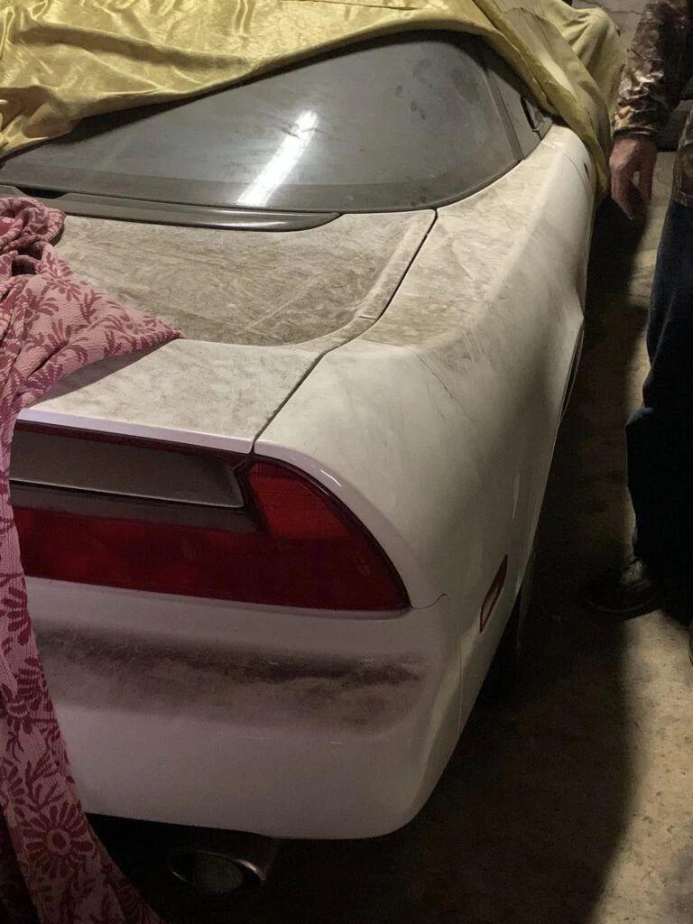 心里有阴影不敢开了?1992年的讴歌nsx 在车库里被遗忘了30年