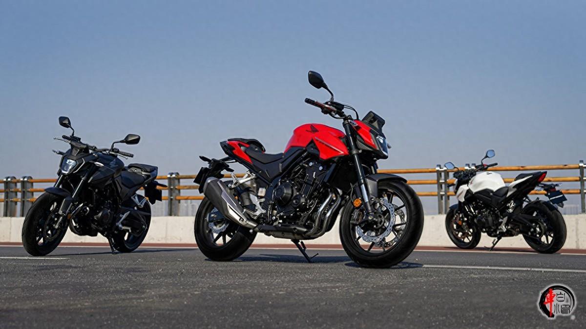 降价5500元!全新本田运动街车cb400f,仪表电控配置全面升级