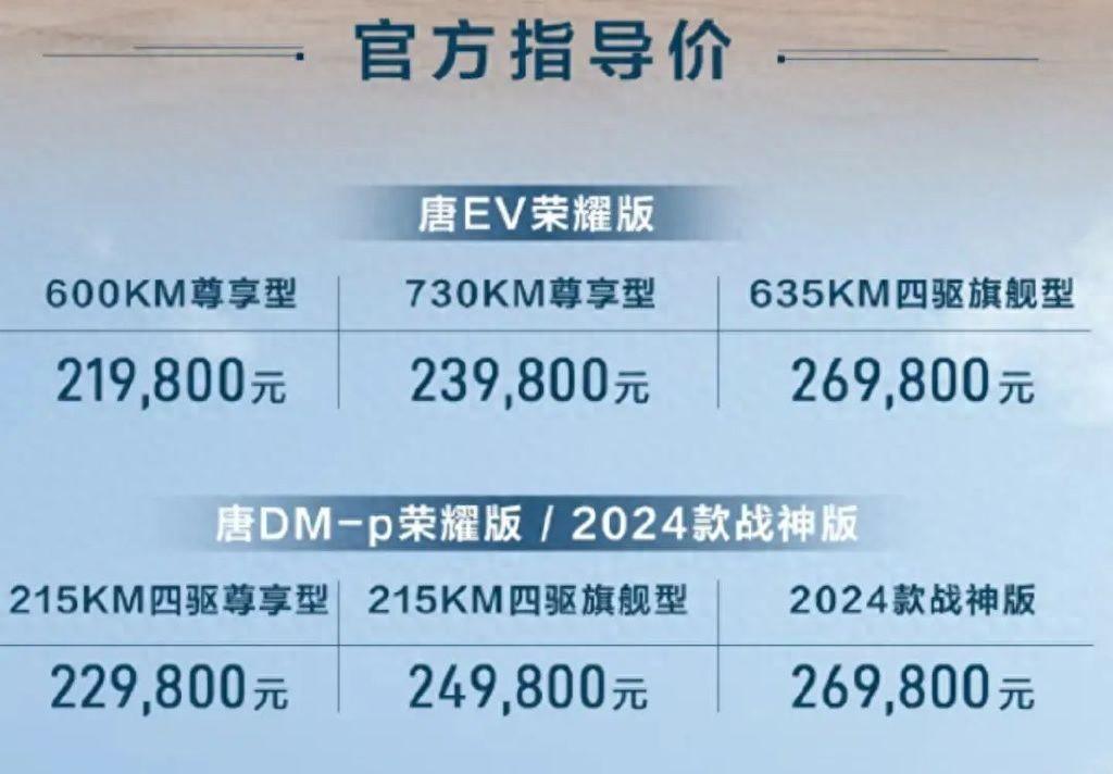 全系标配云辇-c?新款比亚迪唐上市即成爆款!