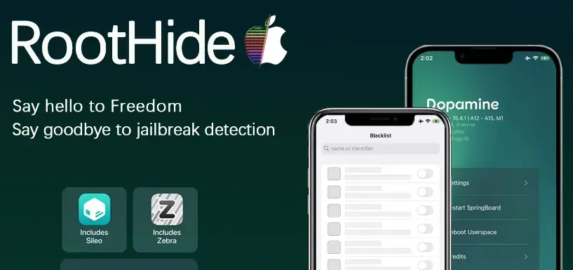 好东西!ios 16.x roothide 完整越狱,屏蔽越狱