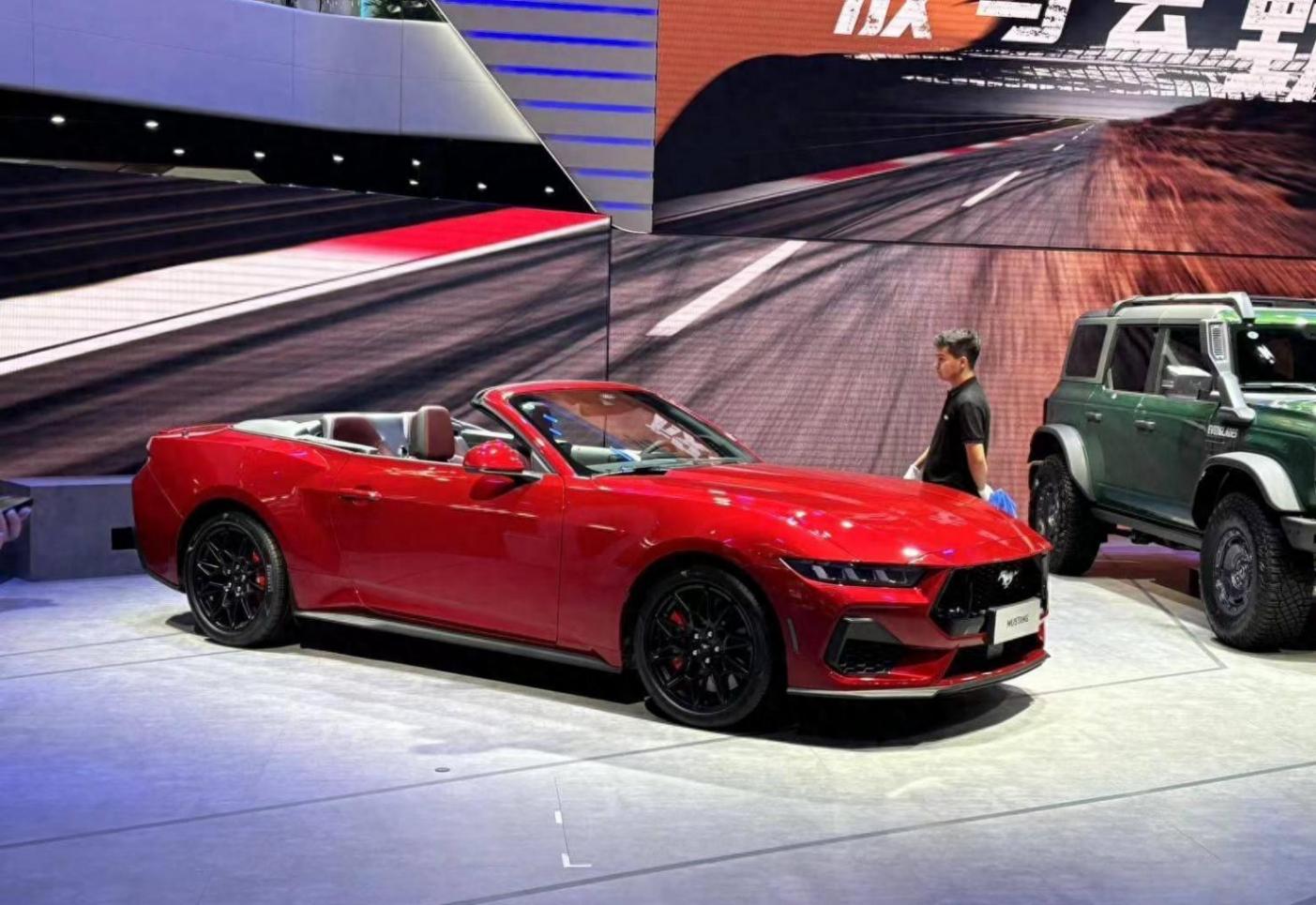 2024北京车展:全新福特mustang首发亮相