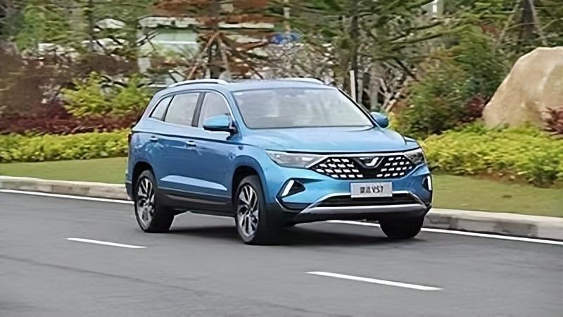 10万元级别的大五座suv,捷达vs7独一无二
