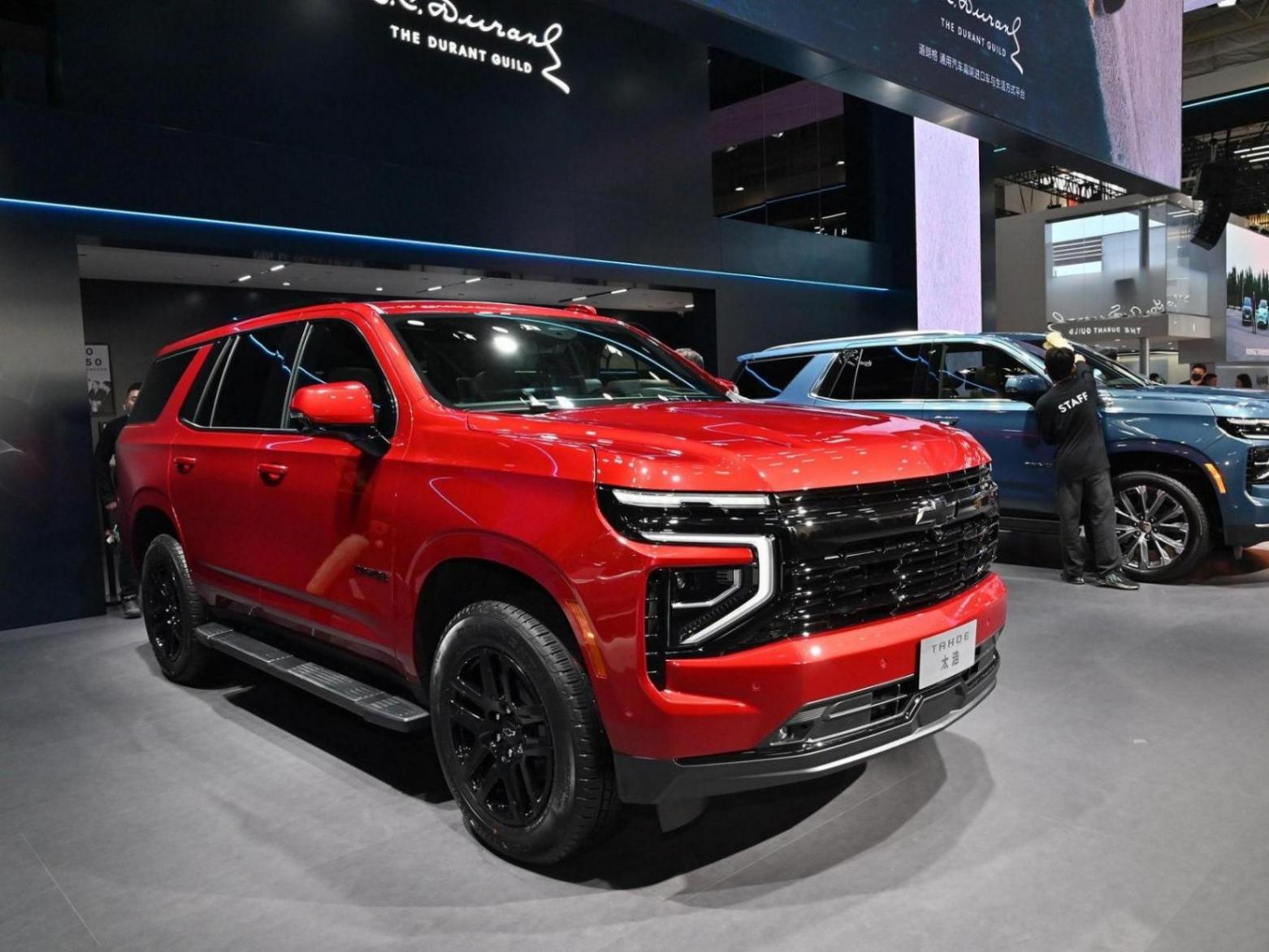 官方进口全尺寸美系suv,雪佛兰tahoe太浩北京车展预售65万元起