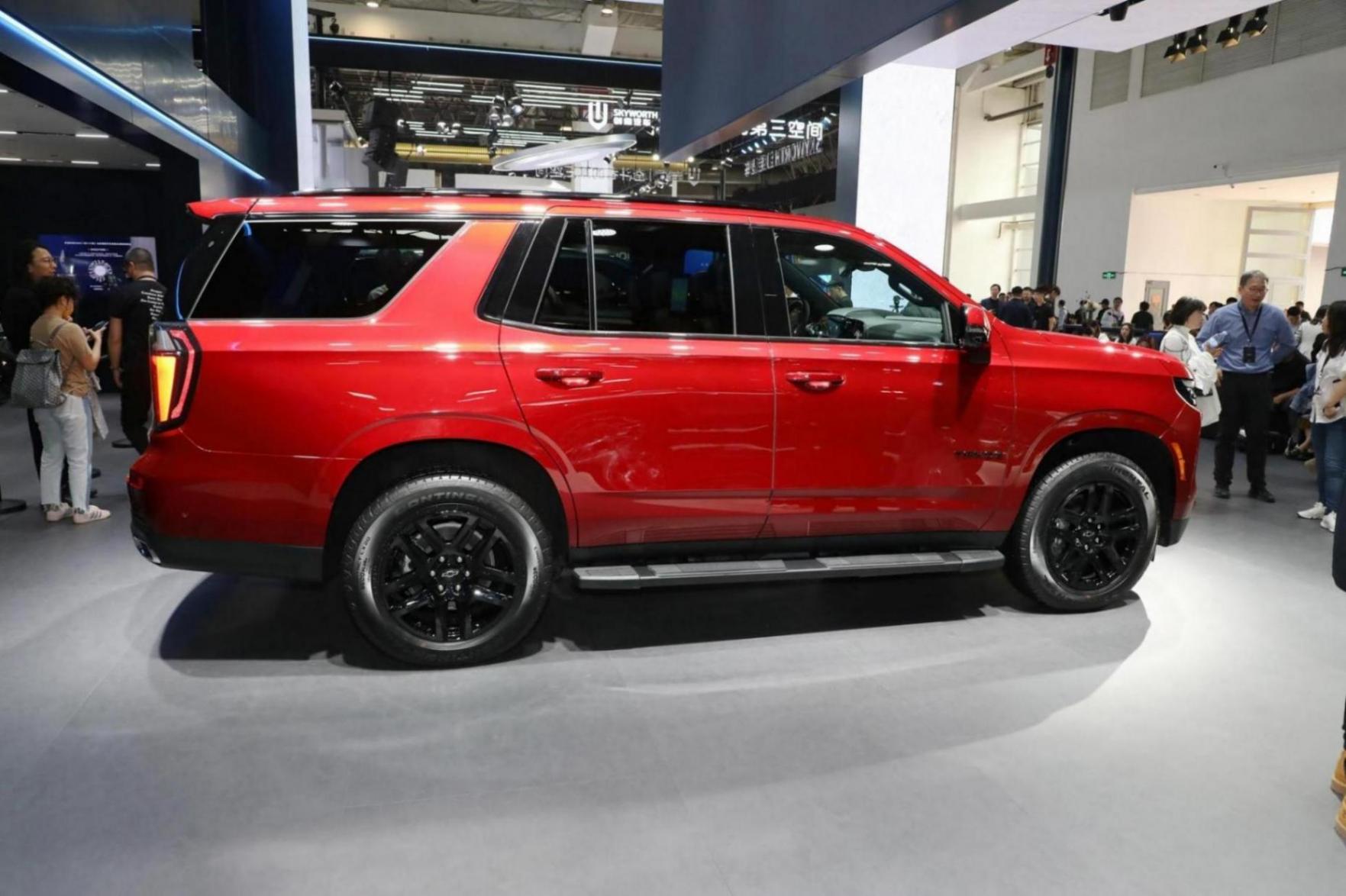 官方进口全尺寸美系suv,雪佛兰tahoe太浩北京车展预售65万元起