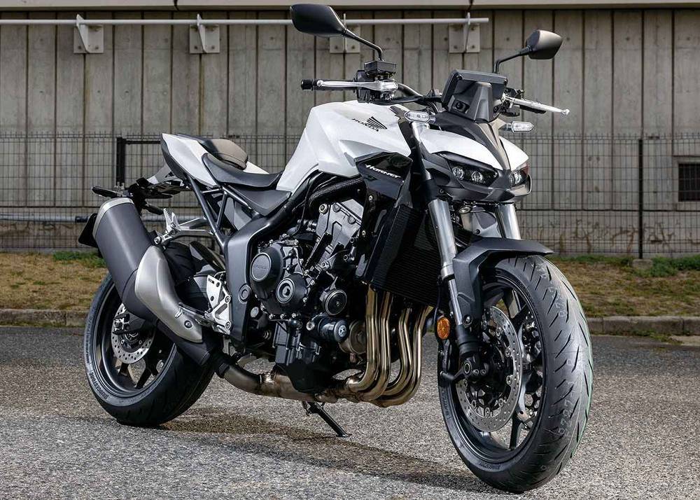本田展示2024款cb1000r大黄蜂!与750、400车型家族化设计