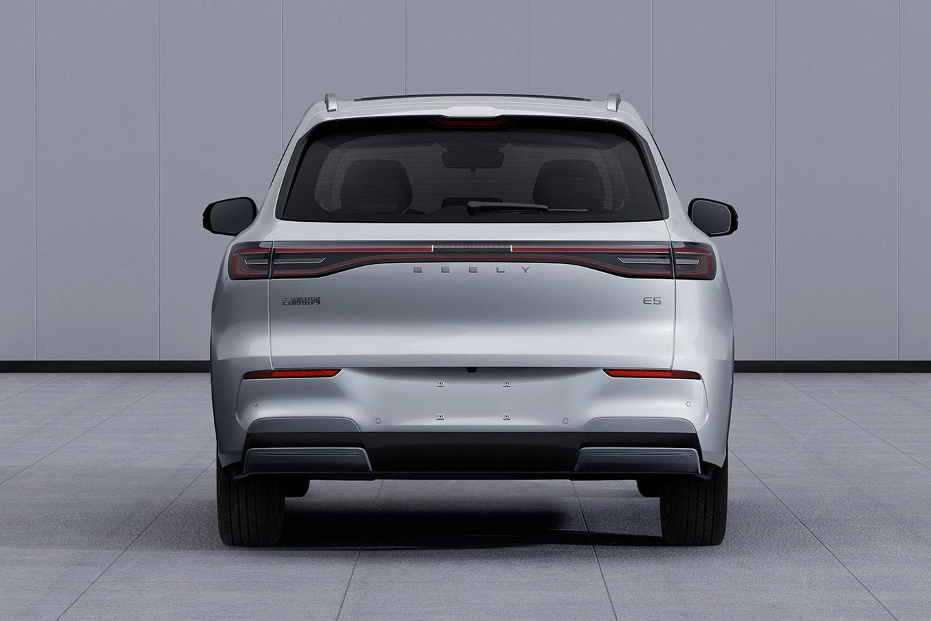 定位纯电suv,吉利银河e5实车曝光,搭载单电机