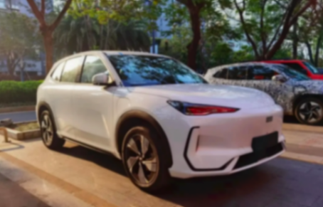 定位纯电suv,吉利银河e5实车曝光,搭载单电机