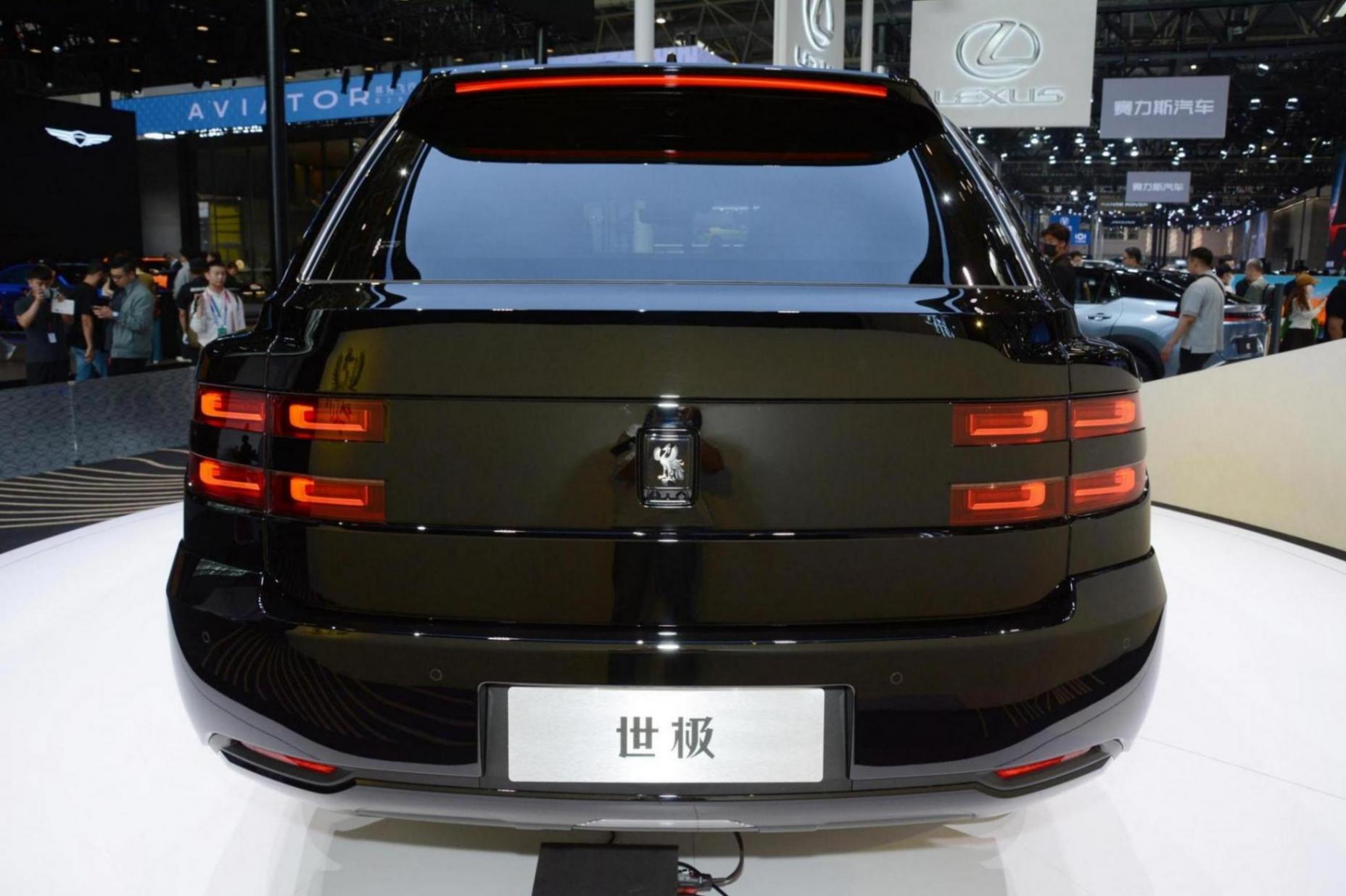 丰田世极亮相北京车展,外观很霸气,搭载3.5t v6插混动力